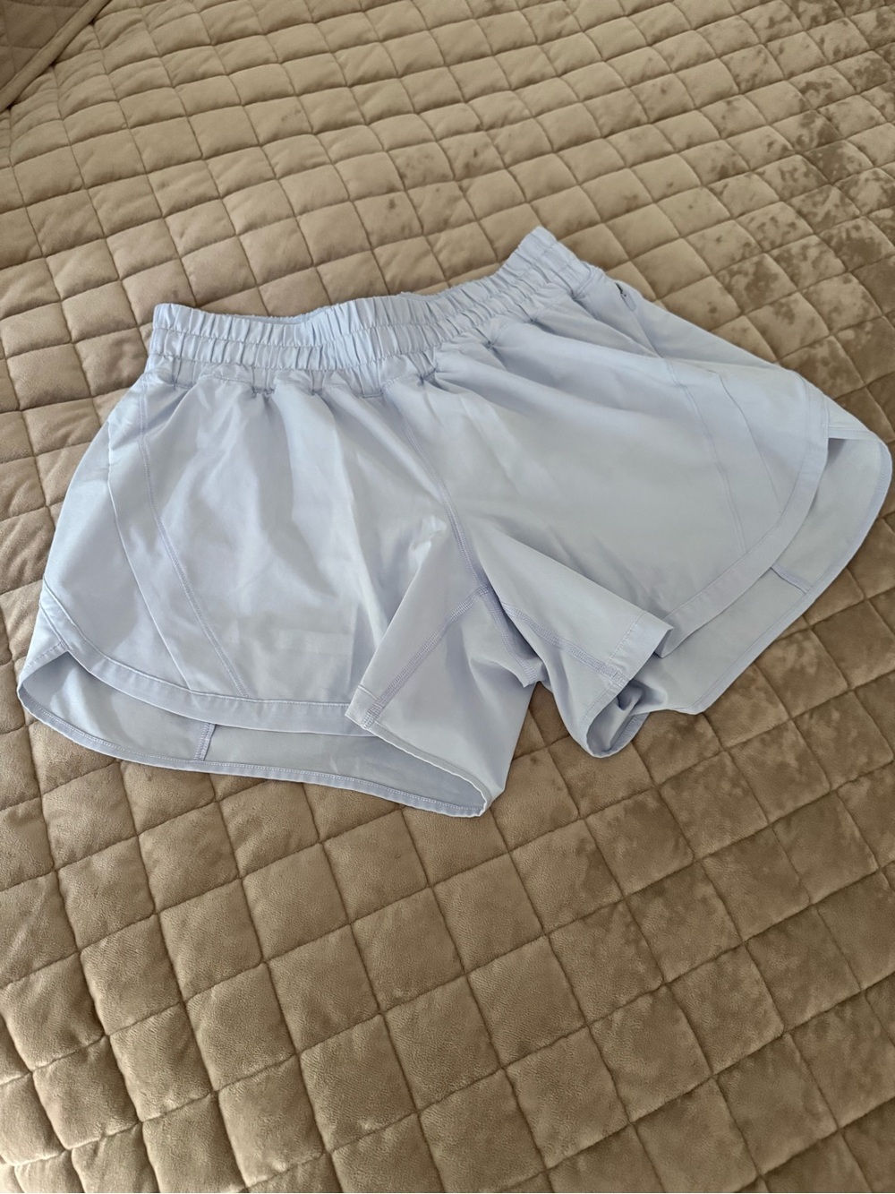 lululemon athletica Light Blue Track That Shorts